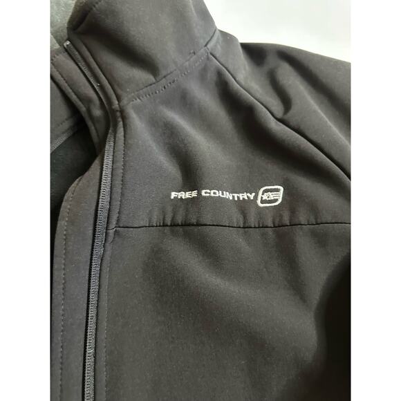 Women XL Black Jacket Shell Outer Fleece Inner comfort soft zip pockets sport - Picture 8 of 10